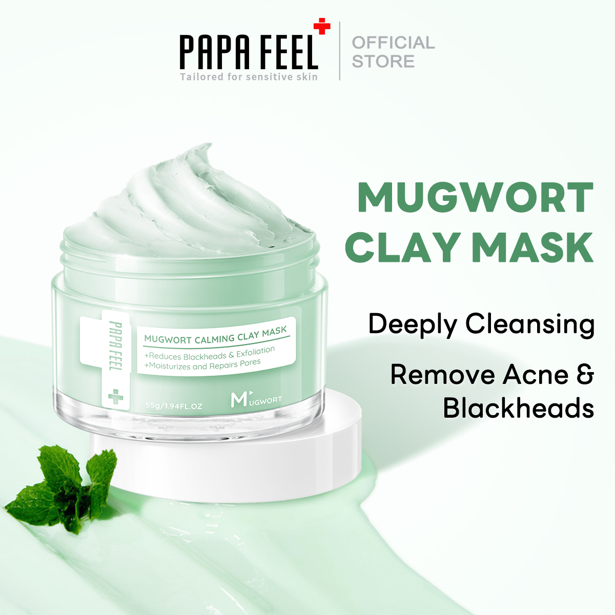 PAPA FEEL ALASKA VOLCANO DEEP CLEANSING CLAY MASK