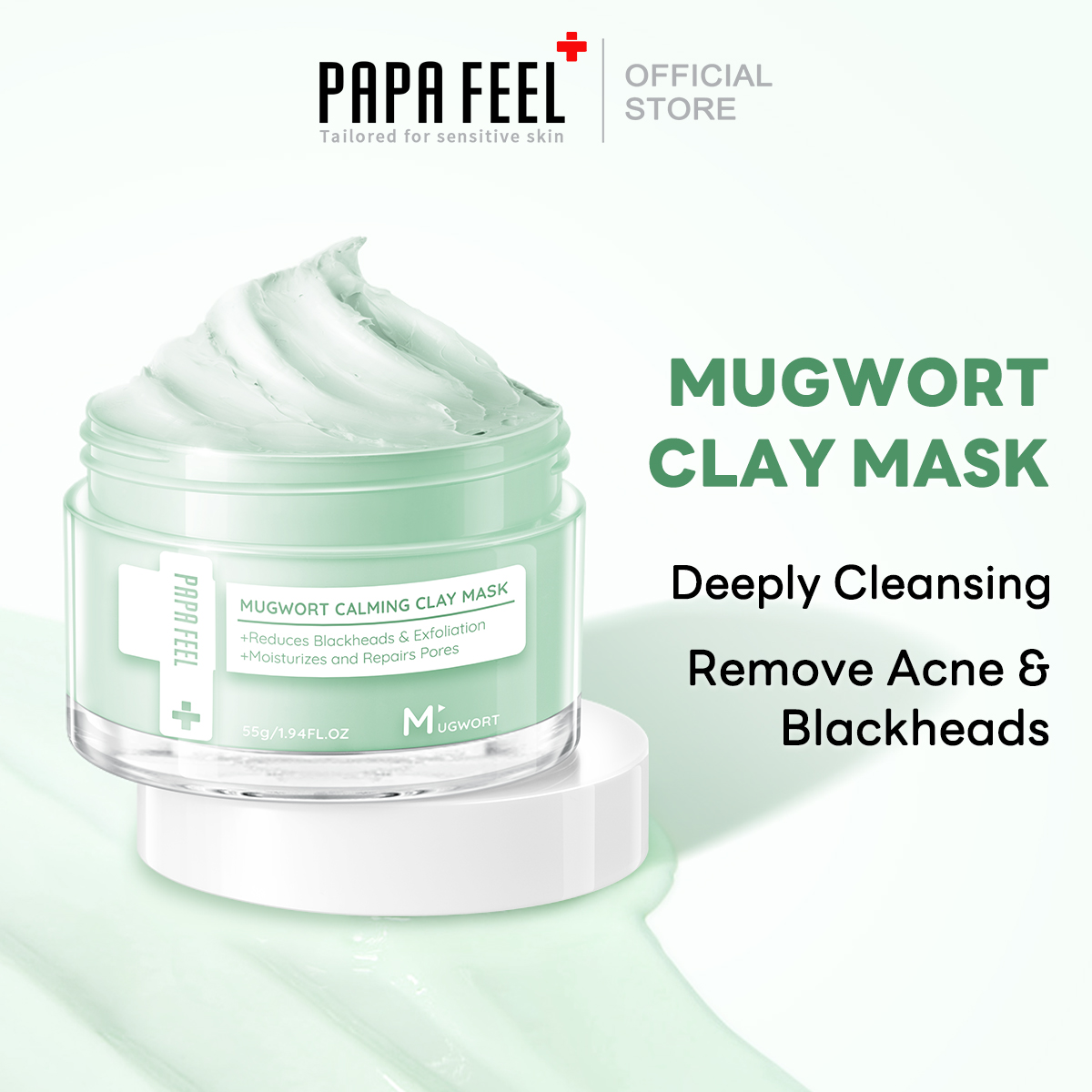 PAPA FEEL ALASKA VOLCANO DEEP CLEANSING CLAY MASK